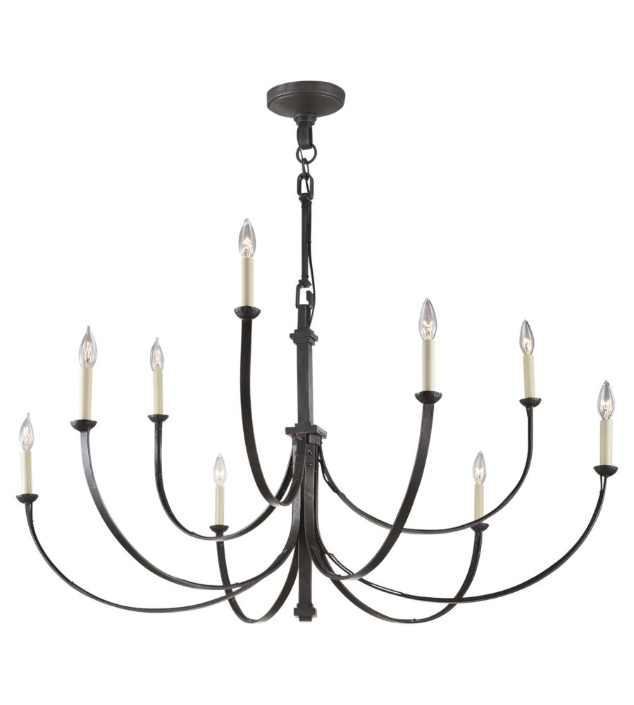 Large Black Iron Chandelier Roselawnlutheran For Large Iron Chandelier (View 12 of 15)