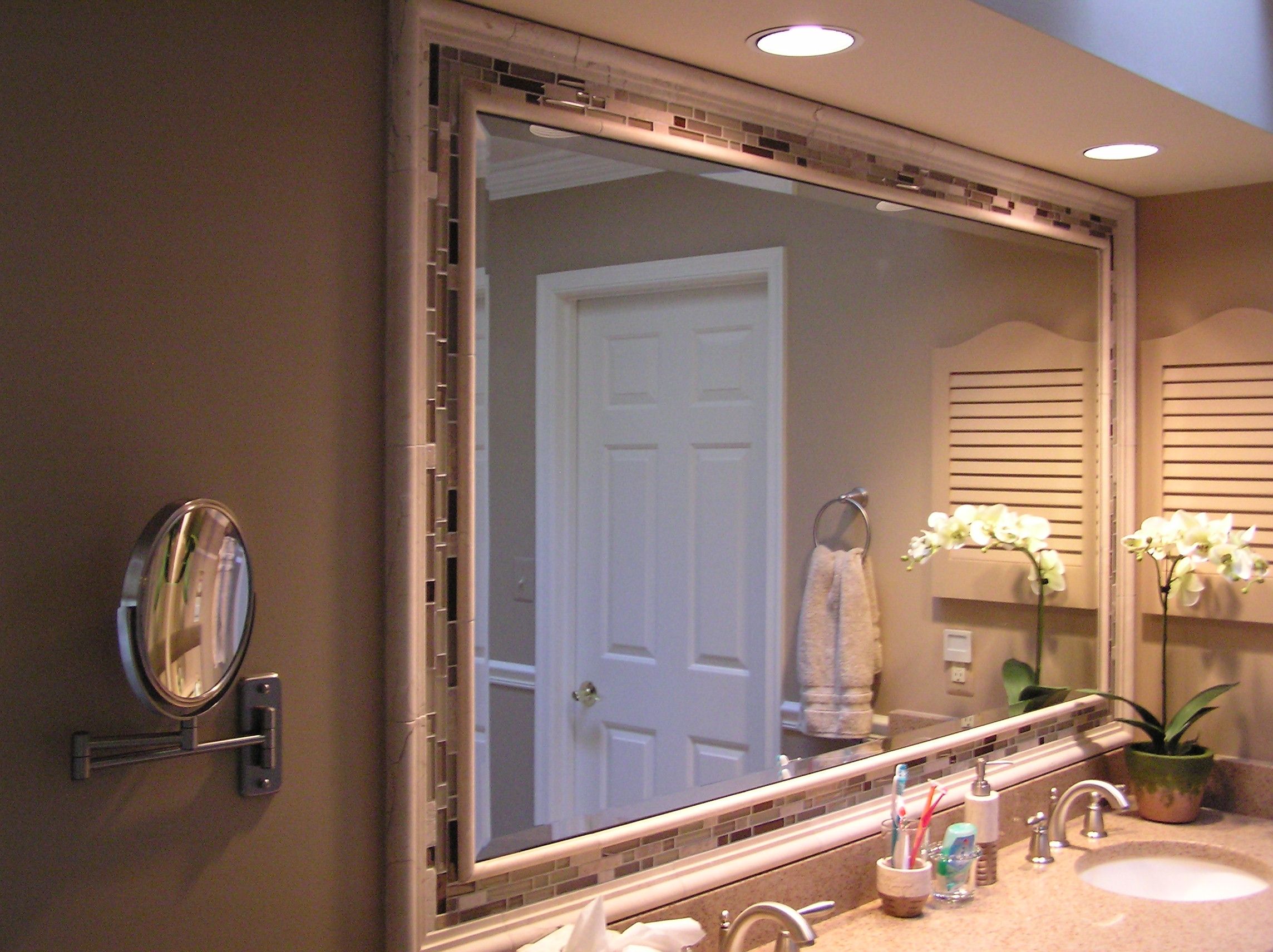 Morell Polystyrene Frame Bathroom Vanity Wall Mirror