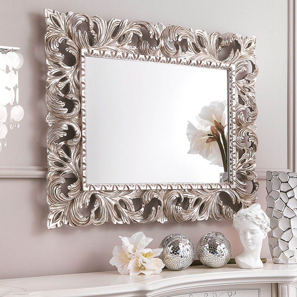 Large Ornate Silver Mirror Rscottlandsurveying With Ornate Silver Mirror (Photo 8 of 15)