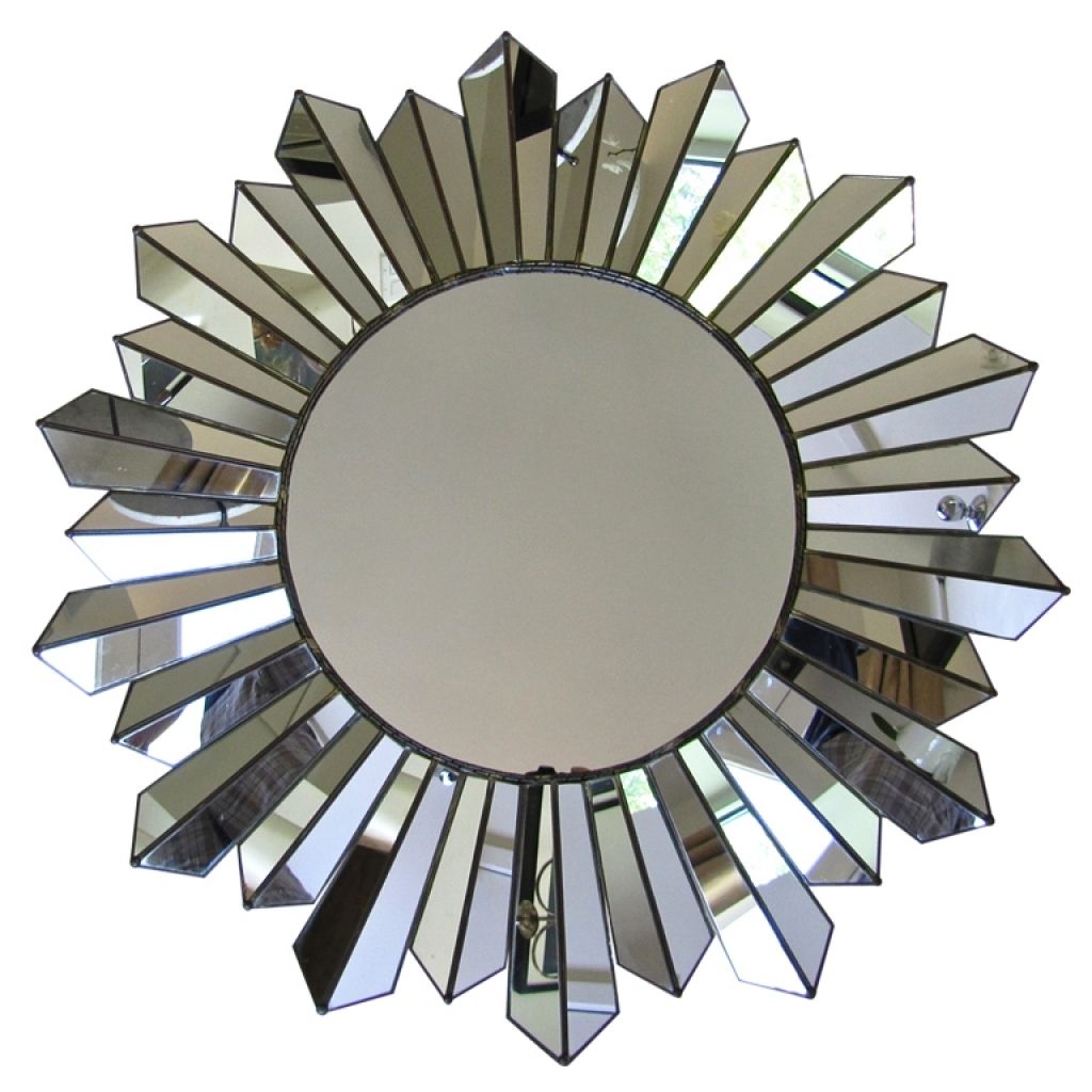 Large Soleil Sunburst Wall Mirror For Sale At 1stdibs Silver Inside Large Sunburst Mirrors For Sale (View 9 of 15)