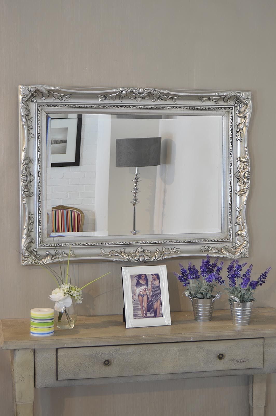 Large Wall Mirrors Image Of Quoizel Gwyneth Mirror Impressive Regarding Ornate Mirrors Large (Photo 9 of 15)