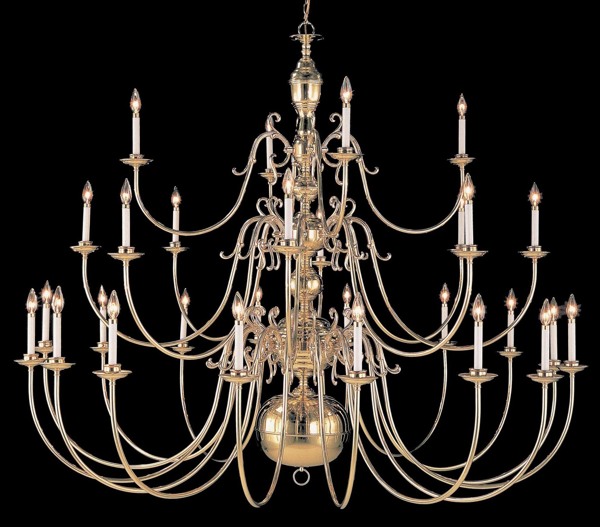 Largelighting Brassbronze Chandeliers With Large Brass Chandelier (View 2 of 15)