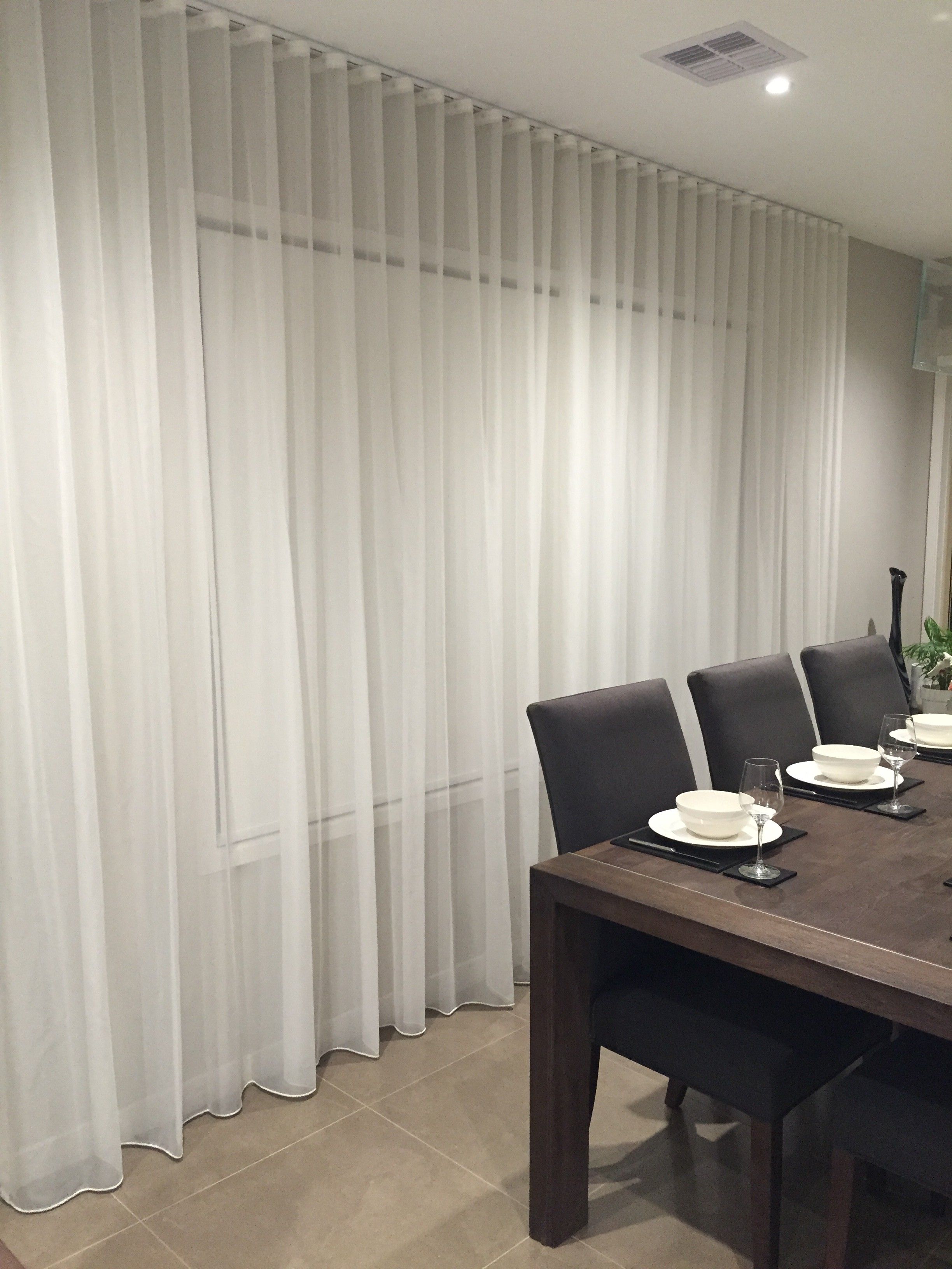 Living 4ft Swirl Semi Privacy Roller Blind White Buy Our Linen With Pre Made Roller Blinds (Photo 5 of 15)