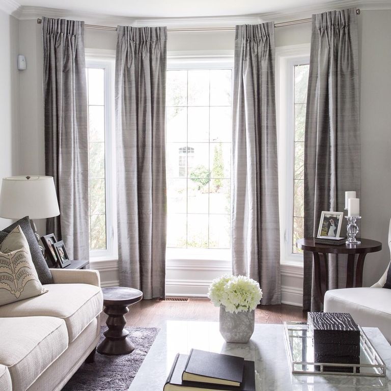 Top 15 of Blackout Curtains Bay Window