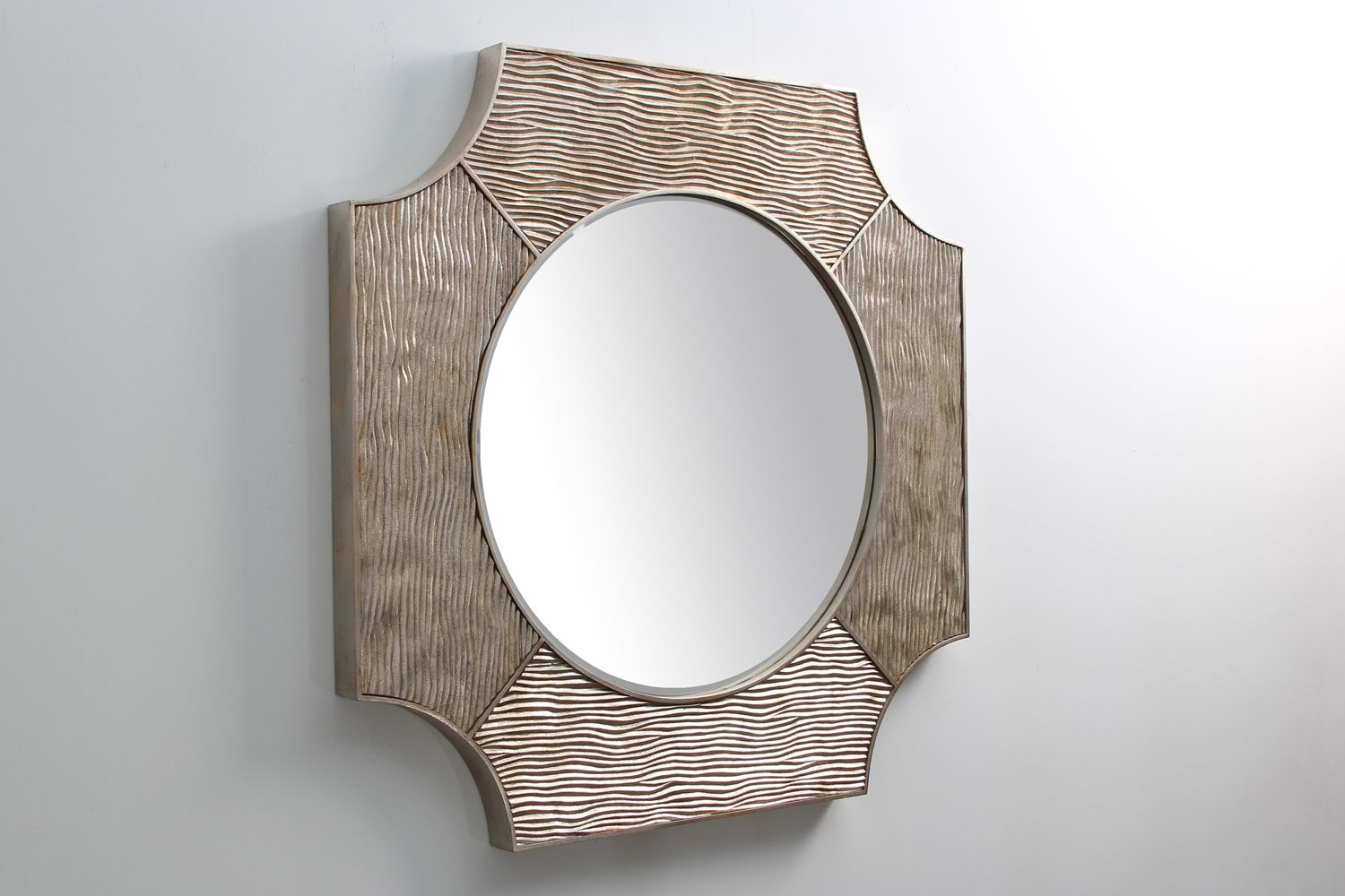 Lucas Mirror Silver Forwood Design With Regard To Mirror Modern (View 6 of 15)