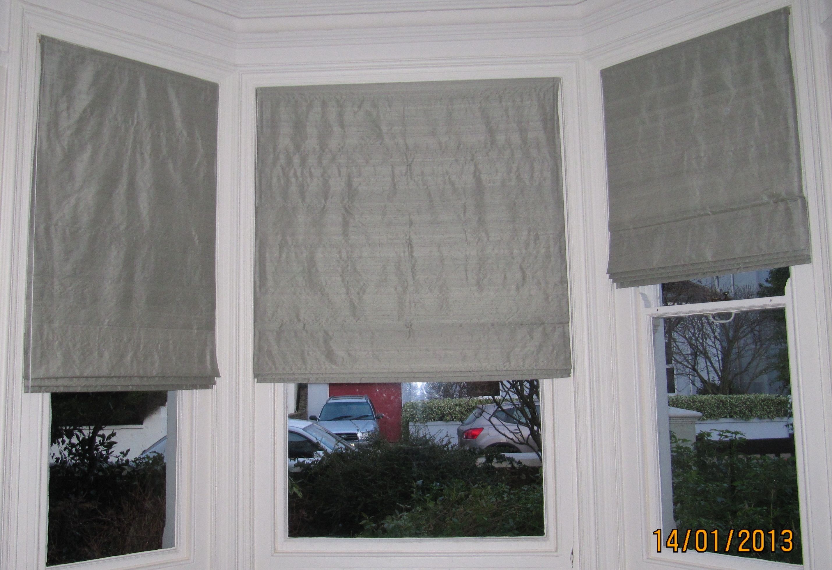 Made To Measure Curtains And Blinds In East Preston Curtains Regarding Silk Roman Blinds (Photo 2 of 15)