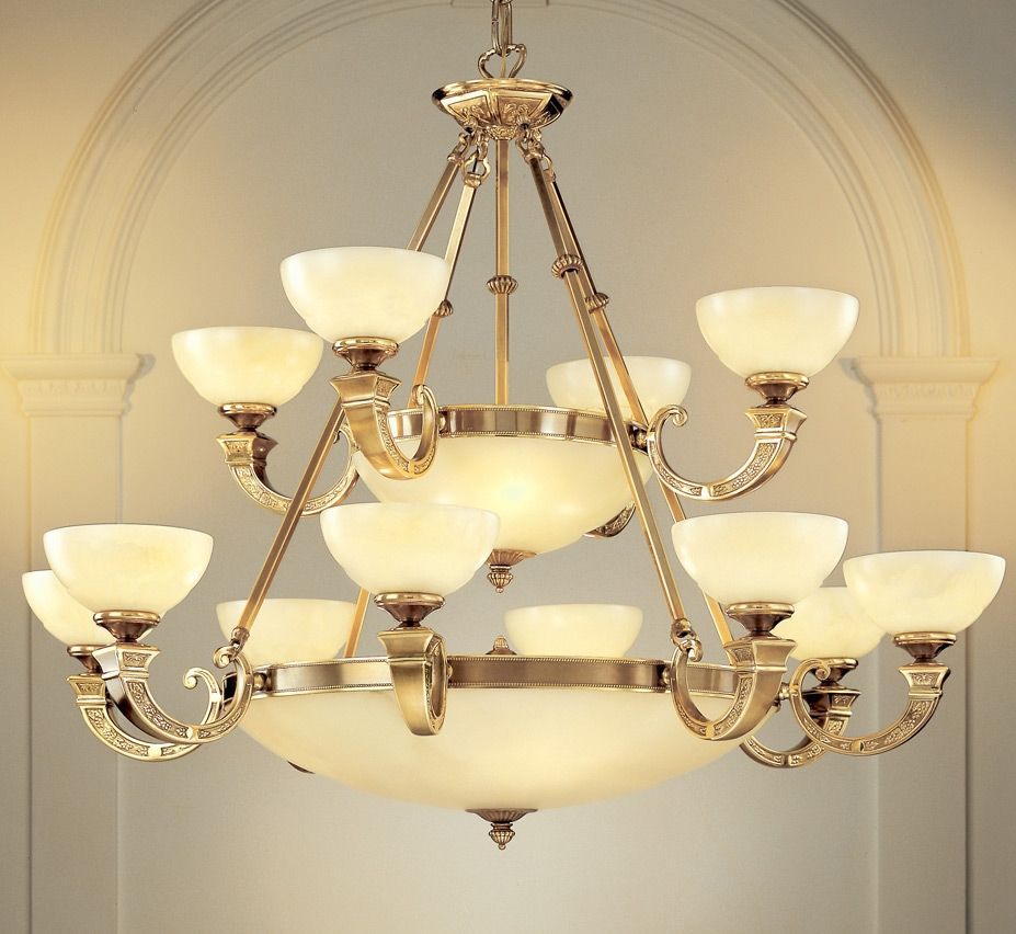 Mallorca Collection 18 Light Extra Large Alabaster Chandelier Regarding Extra Large Chandelier Lighting (View 9 of 15)