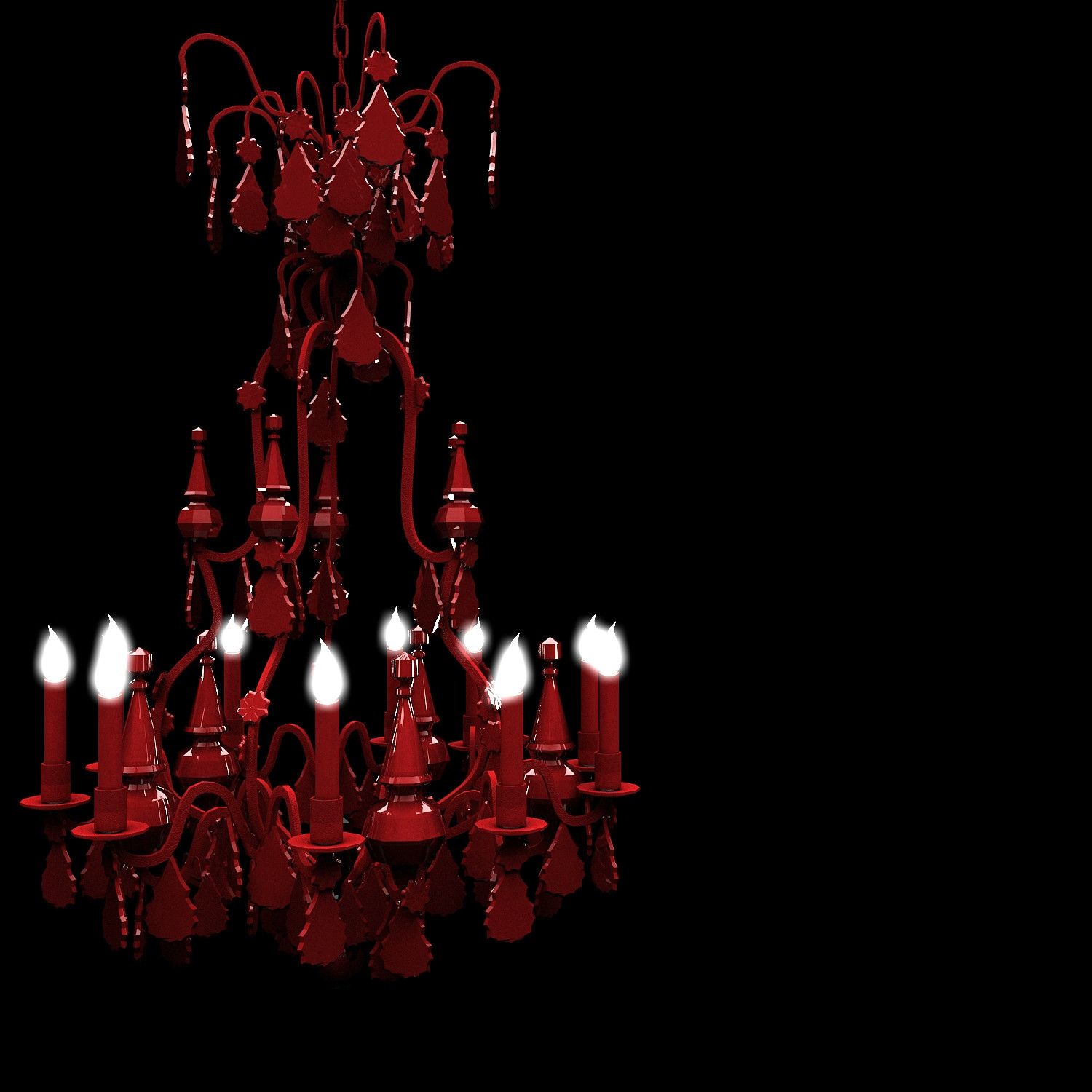 Model Modern Red Chandelier Lights Intended For Modern Red Chandelier (View 2 of 15)