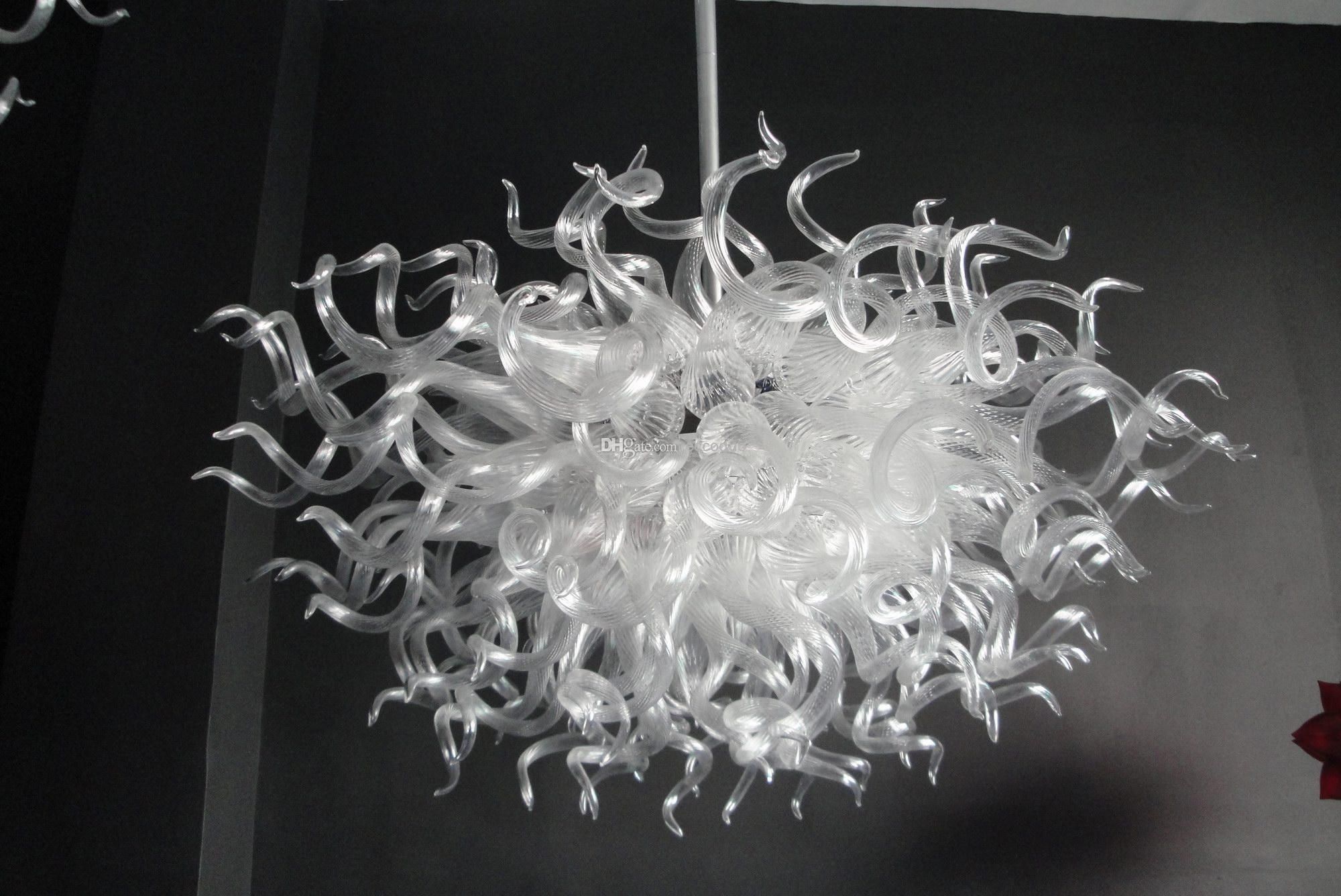 Modern Glass Chandelier Lighting Inside Glass Chandelier (Photo 7 of 15)