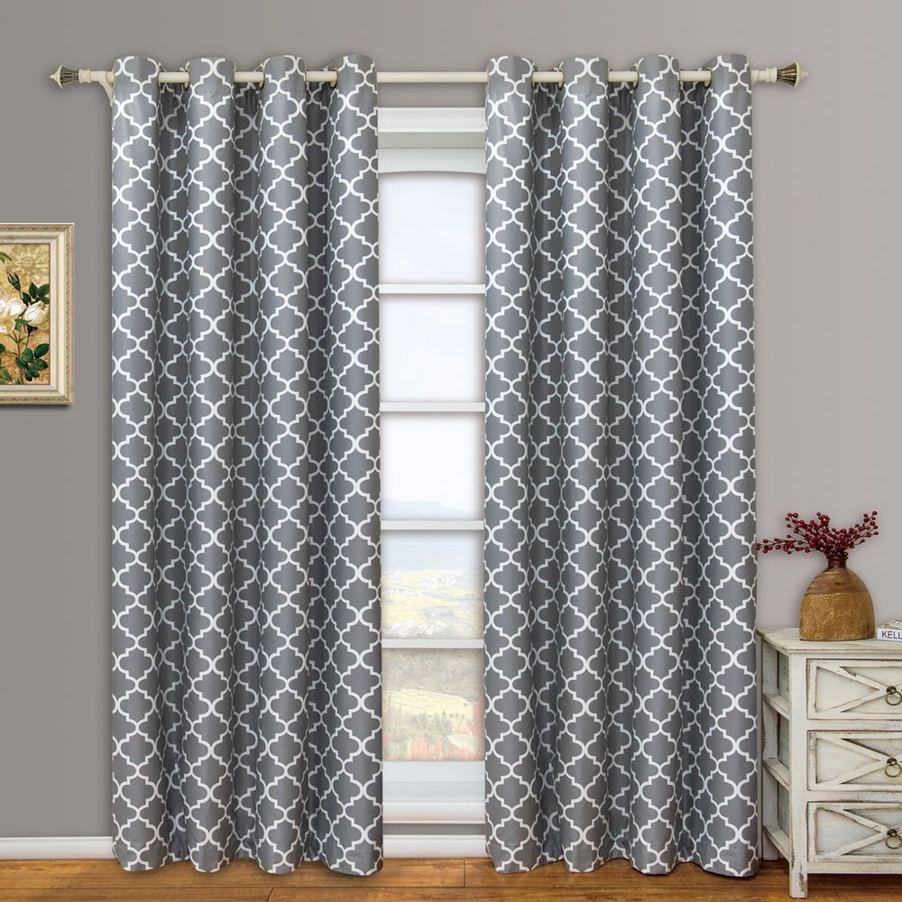 Moroccan Pattern Curtains Best Photo 2017 In Moroccan Style Drapes (Photo 15 of 15)