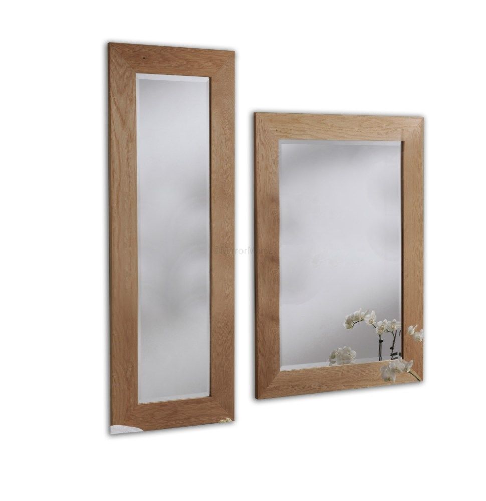 Oak Framed Wall Mirrors Home Design Ideas Within Oak Framed Wall Mirrors (Photo 5 of 15)