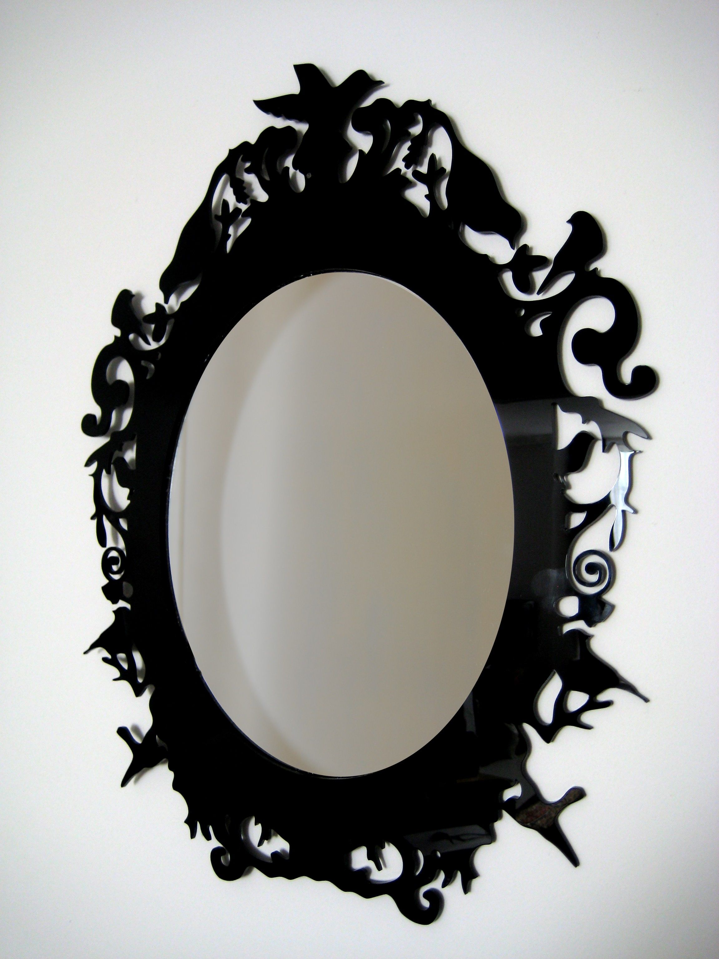 Paisley Fox Creator Of Vintage Style Homewares And Accessories Intended For Black Rococo Mirror (View 7 of 15)