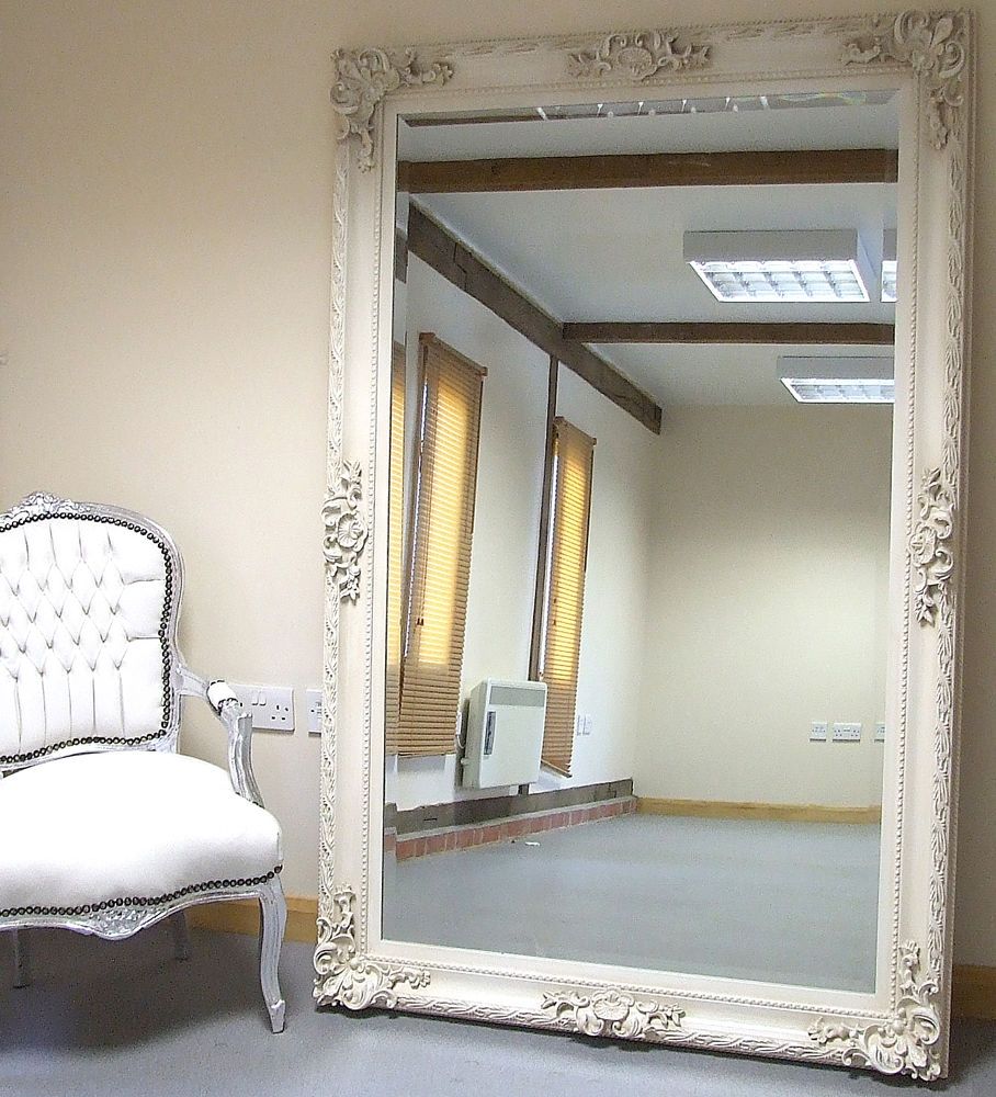 Paris Ornate Extra Large French Full Length Wall Leaner Mirror In French Floor Mirrors (View 4 of 15)