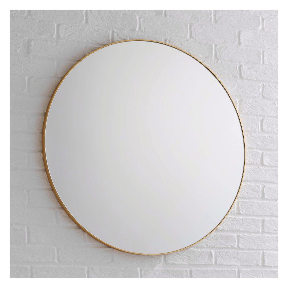 Patsy Large Round Gold Wall Mirror D82cm Buy Now At Habitat Uk Throughout Large Round Mirrors For Sale (View 11 of 15)