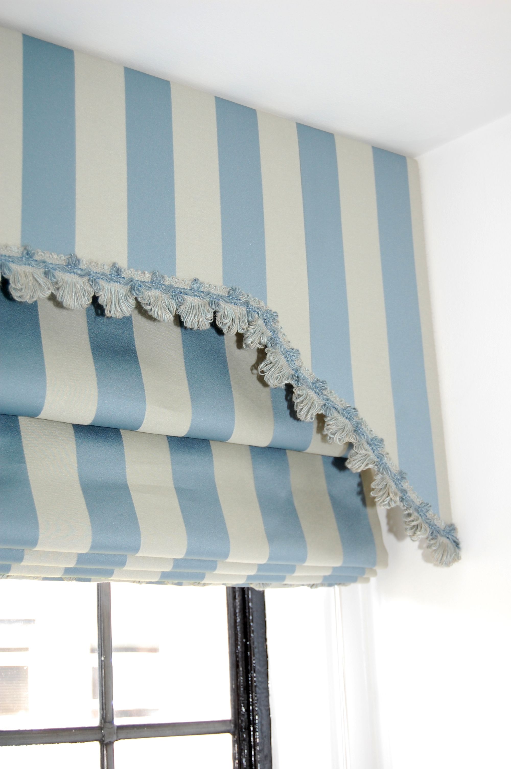 15 Best Ideas Blue and White Striped Roman Blinds Curtain Ideas