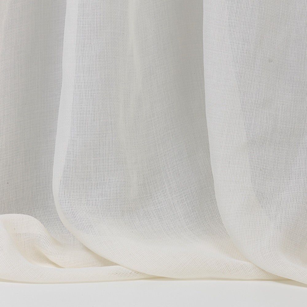 Plain Sheer Curtain Fabric Polyester Opalino Dedar Milano For Sheer Linen Fabric Curtain (View 2 of 15)