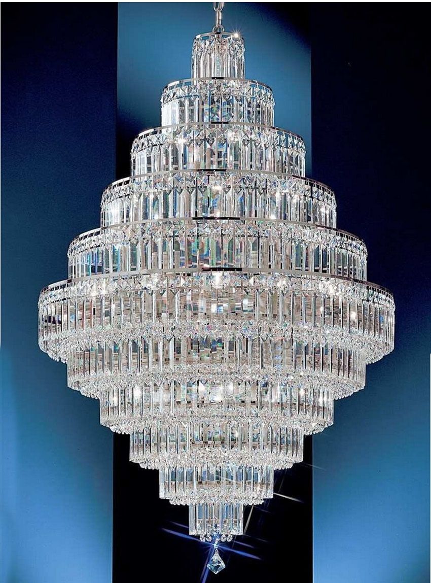 Popular Large Crystal Chandeliers Buy Cheap Large Crystal For Large Crystal Chandeliers (View 1 of 15)
