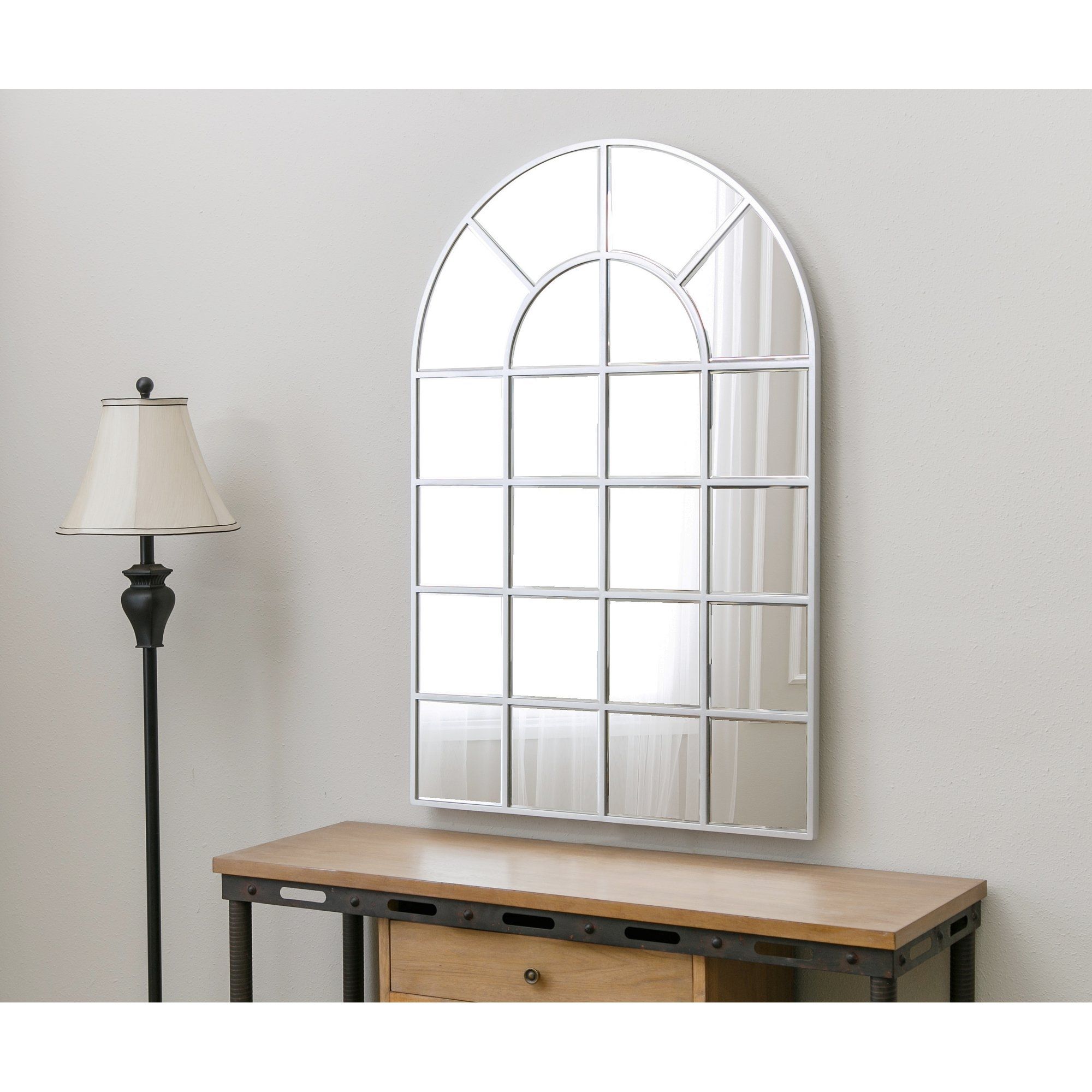 Red Barrel Studio Arched Wall Mirror Reviews Wayfair For Arched Wall Mirrors (View 8 of 15)