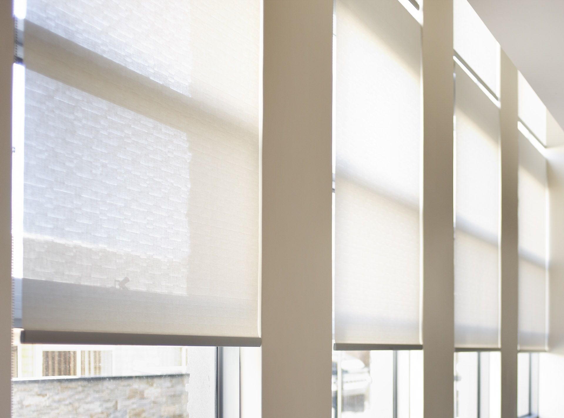 Roller Blinds Roller Sheerview Blinds Throughout Sheer Roller Blinds (View 9 of 15)
