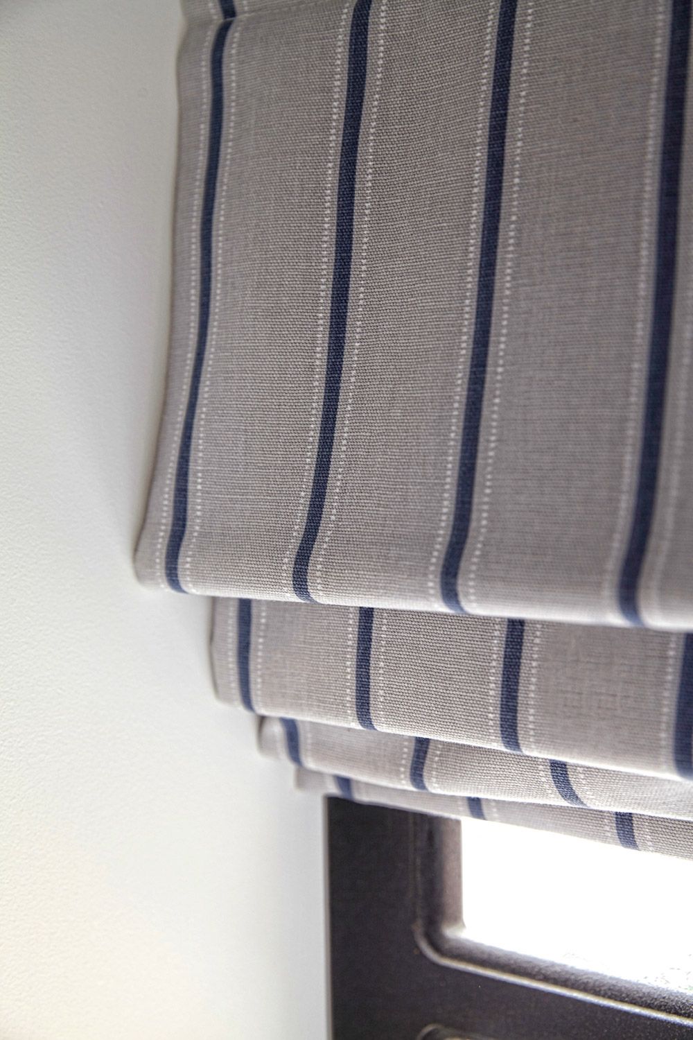 15 Best Ideas Blue and White Striped Roman Blinds Curtain Ideas