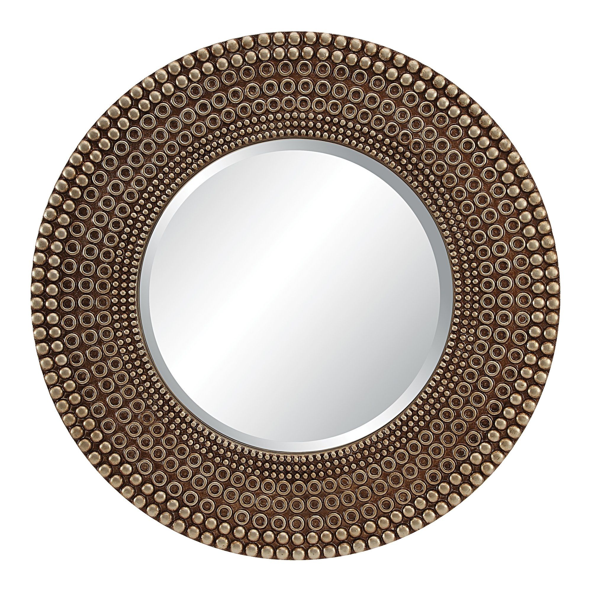 Round Wall Mirrors Youll Love Wayfair In Very Large Round Mirror (View 14 of 15)