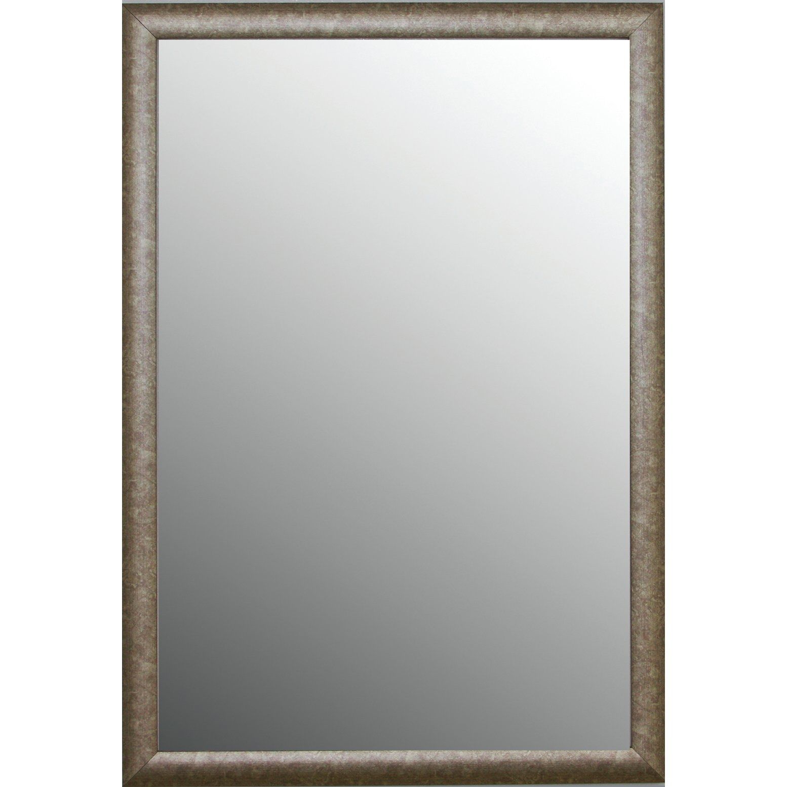 Second Look Mirrors Vintage Champagne Gold With Silver Highlights Regarding Champagne Wall Mirror (View 9 of 15)