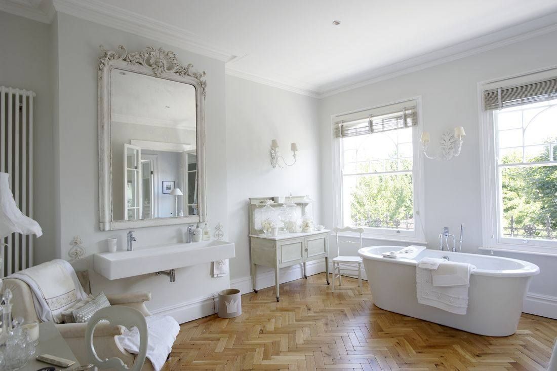 15 Photos Shabby Chic Bathroom Mirrors | Mirror Ideas