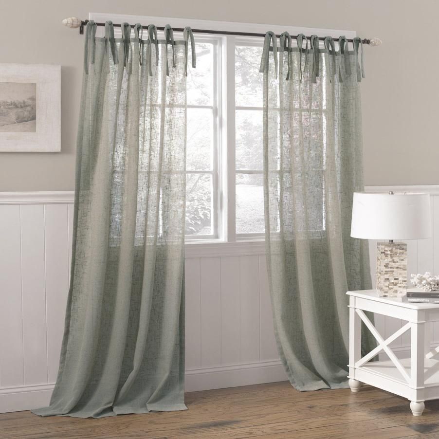 Sheer Curtains Interior Design Explained Within Natural Linen Drapes (View 14 of 15)