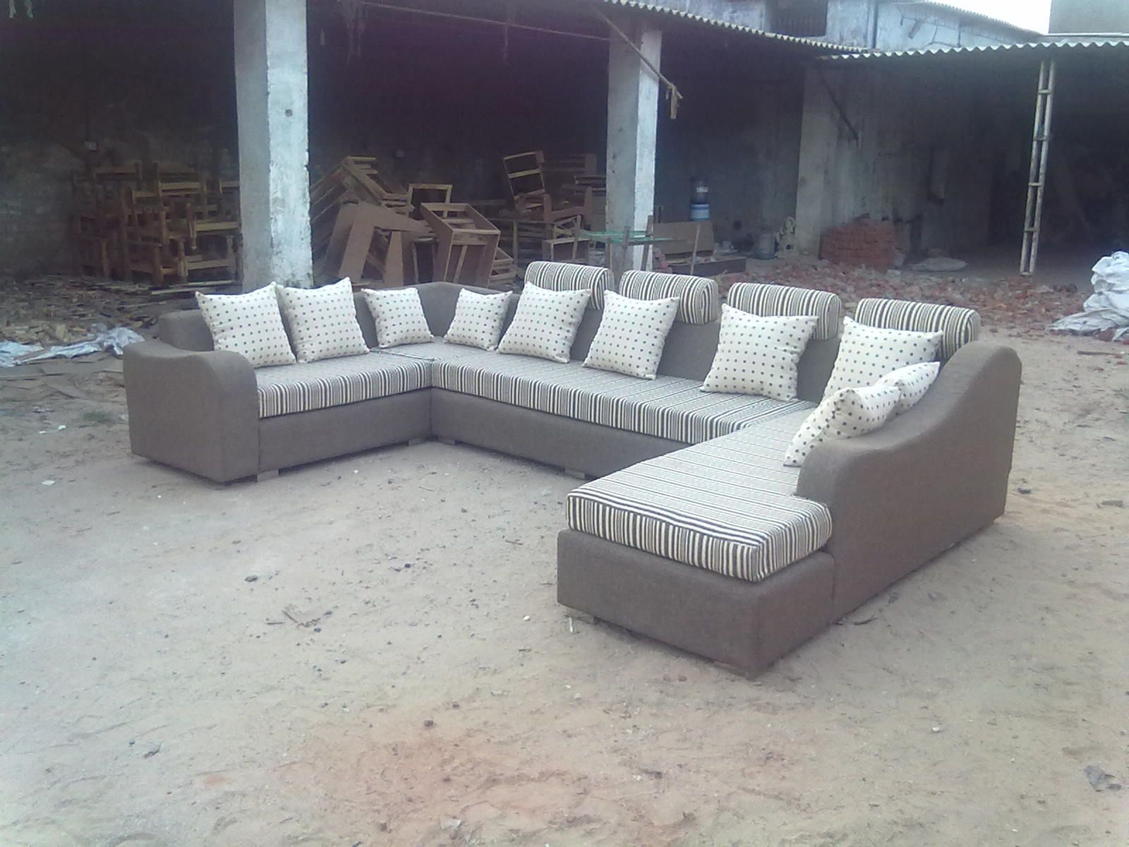 Shree Dinkar Furniture Within C Shaped Sofas (Photo 5 of 15)