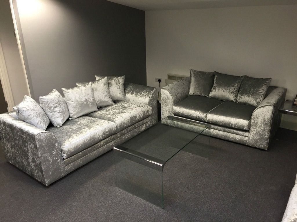 Sofa Lavish Velvet Settee Design Will Complete Your Living Room Throughout Backless Sectional Sofa (View 10 of 15)
