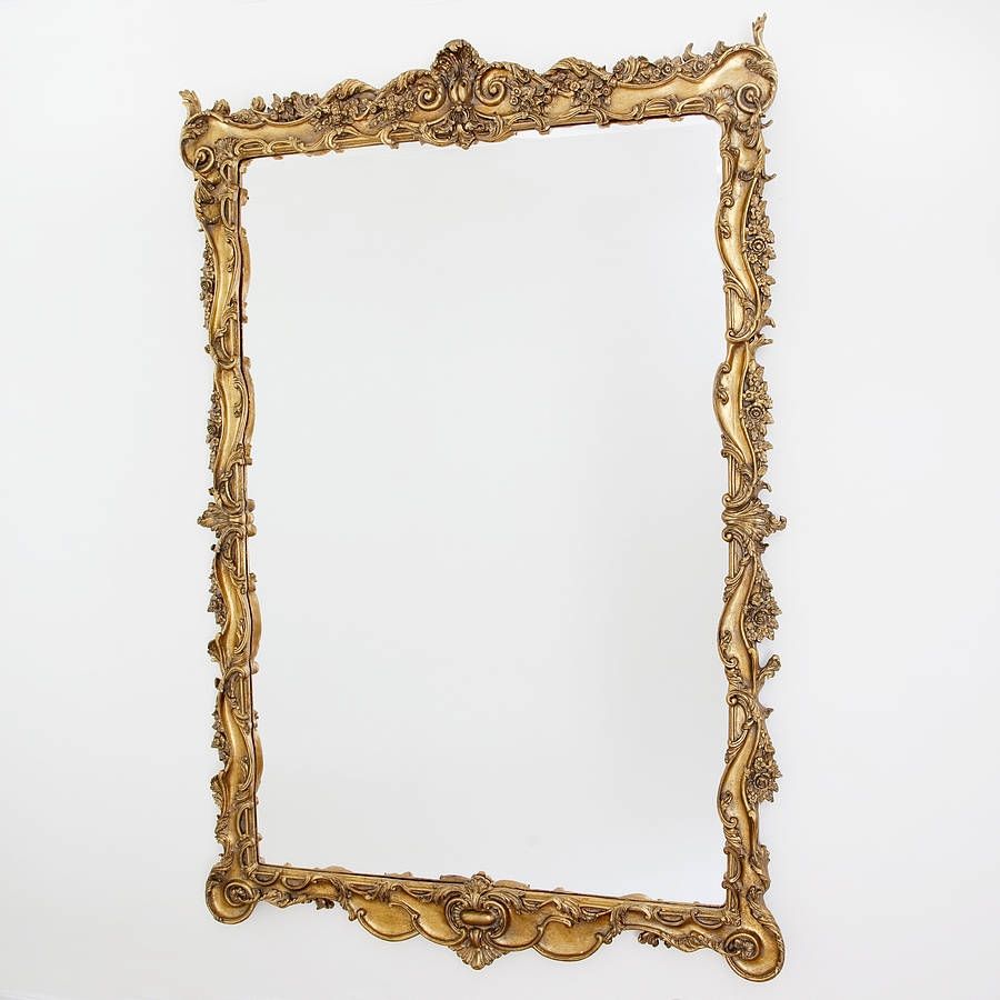 Stunning Large Ornate Gold Mirror Decorative Mirrors Online In Large Ornate Gold Mirror (View 12 of 15)