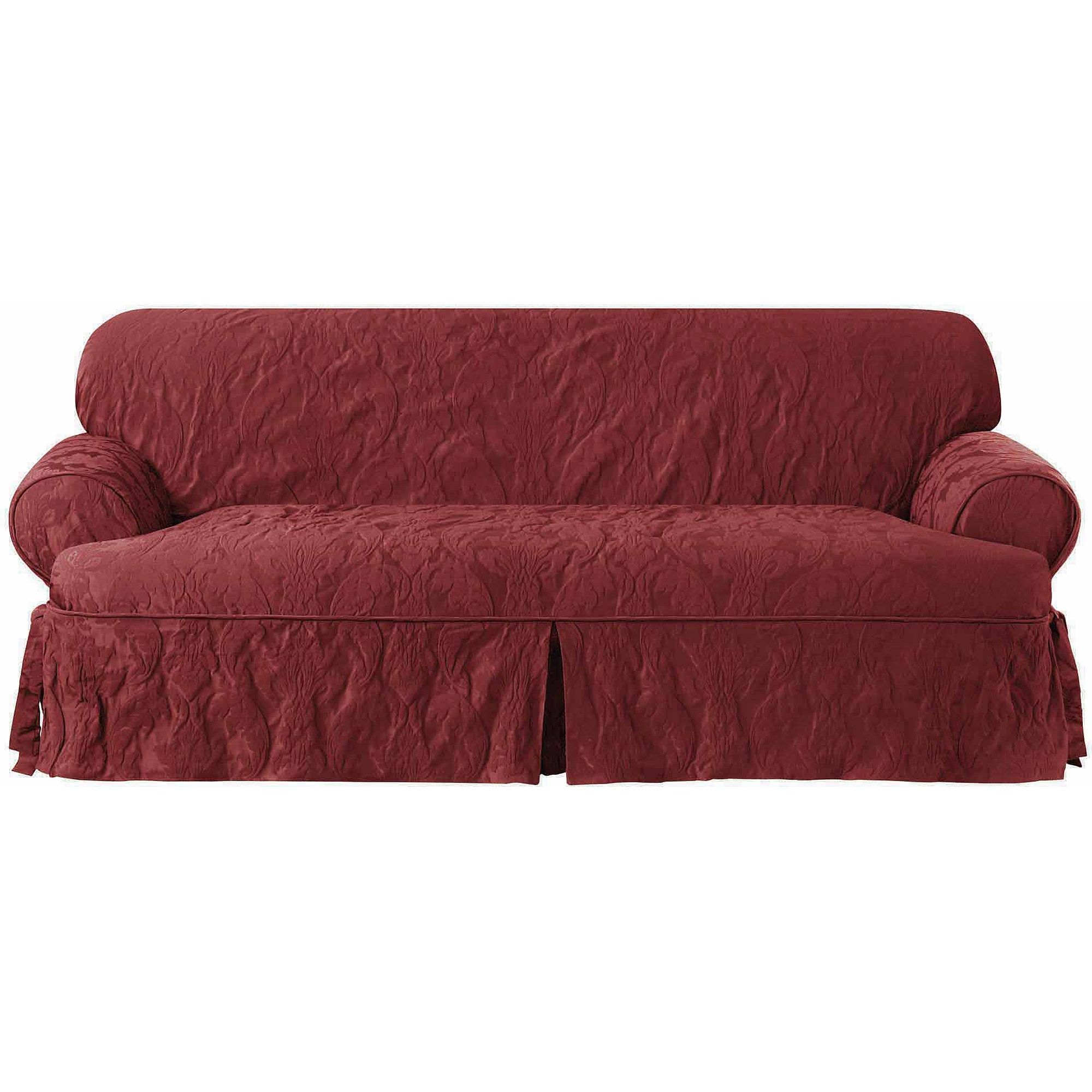 Sure Fit Sofa Slipcovers Inside 3 Piece Sectional Sofa Slipcovers (View 2 of 15)