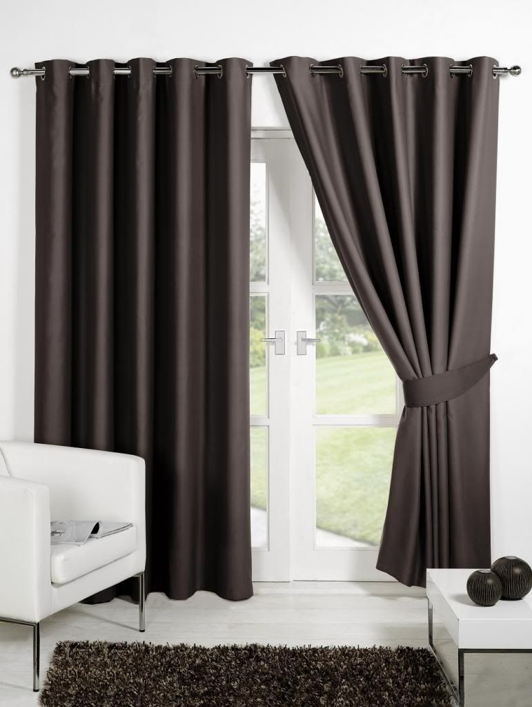 Thermal Blackout Curtains Eyelet Ring Top Or Pencil Pleat Free Tie Intended For Pencil Pleat Blackout Curtains (View 9 of 15)