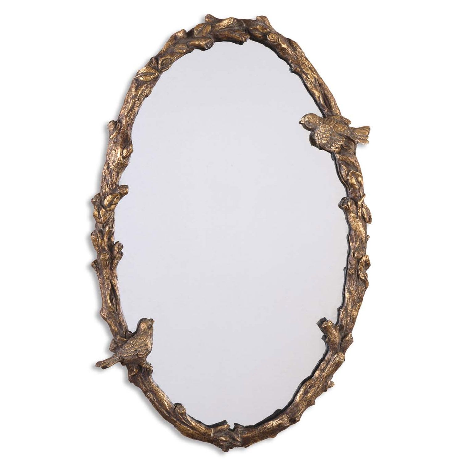 Triple Oval Gold Mirror Including Uttermost Imax Arteriors Home Pertaining To Triple Oval Mirror (View 9 of 15)