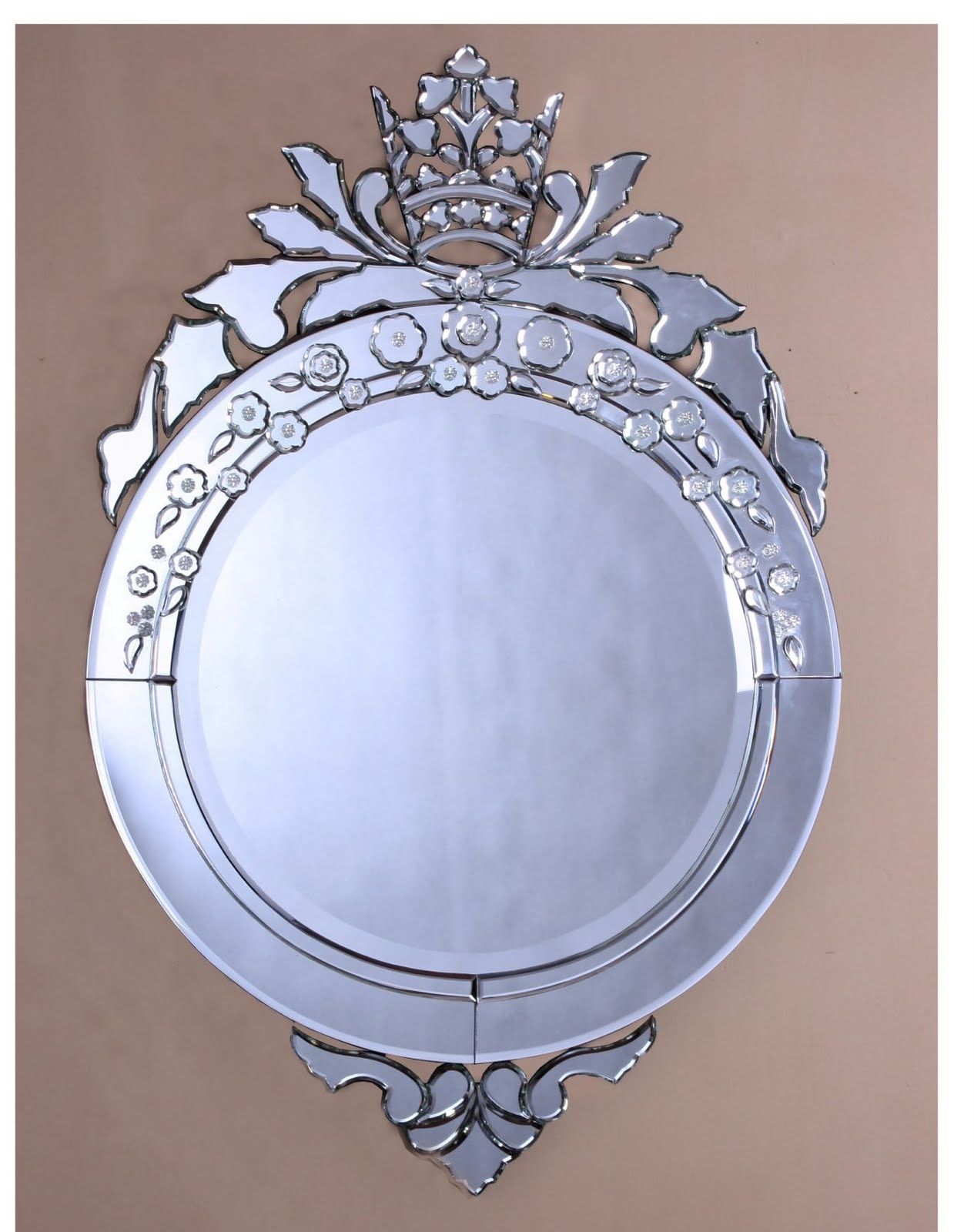 Venetian Mirror With Cooking Techniques
