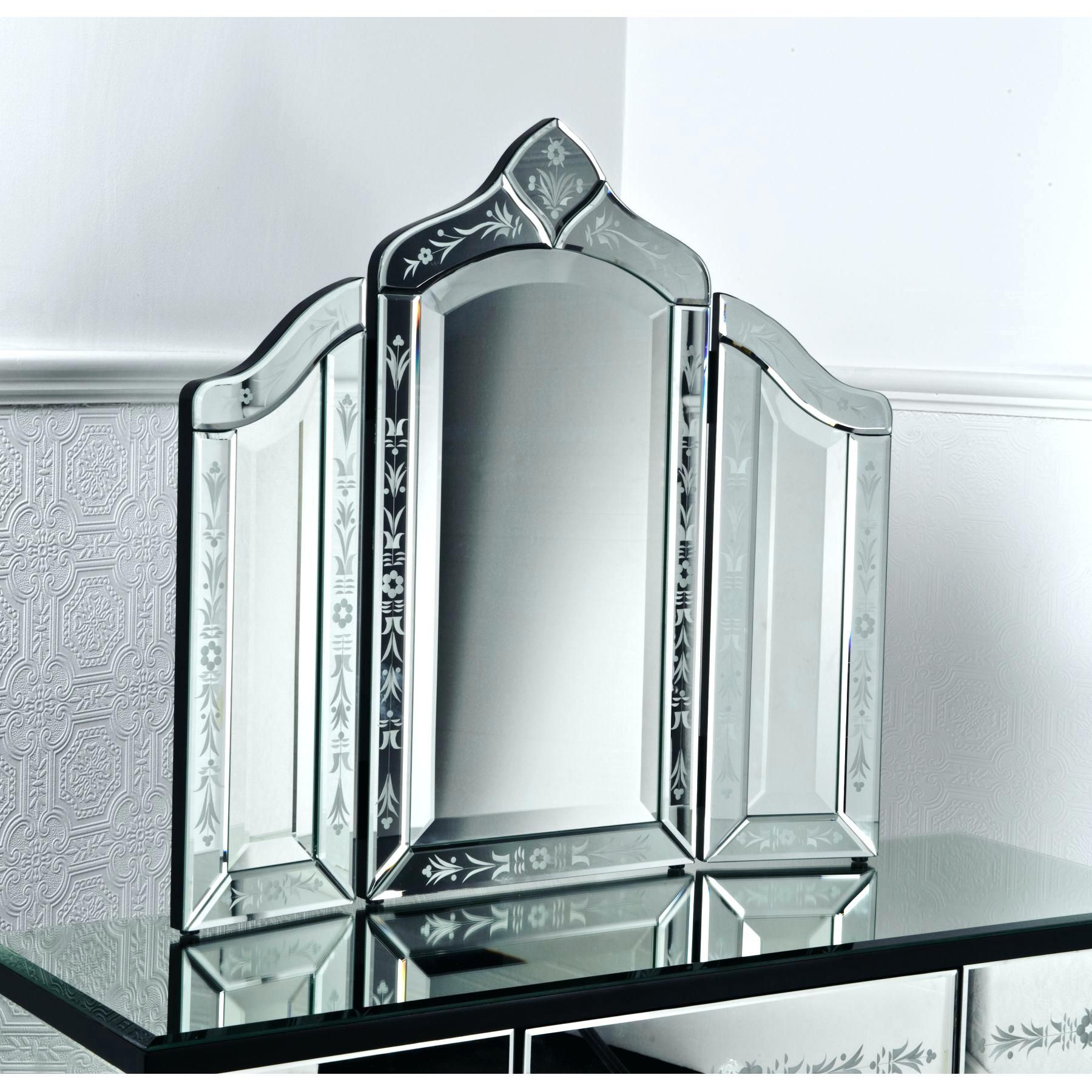 Venetian Style Dressing Table Mirror Silver Shopwiz With Regard To Venetian Dressing Table Mirrors (View 10 of 15)