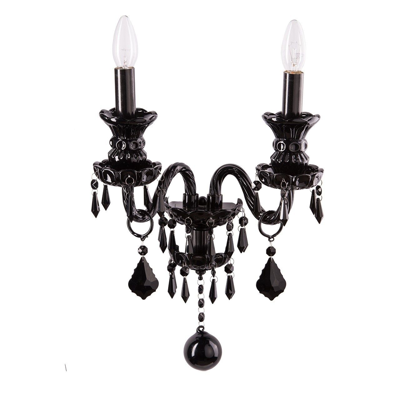Wall Light Chiaro 313020502 Within Black Chandelier Wall Lights (View 9 of 15)