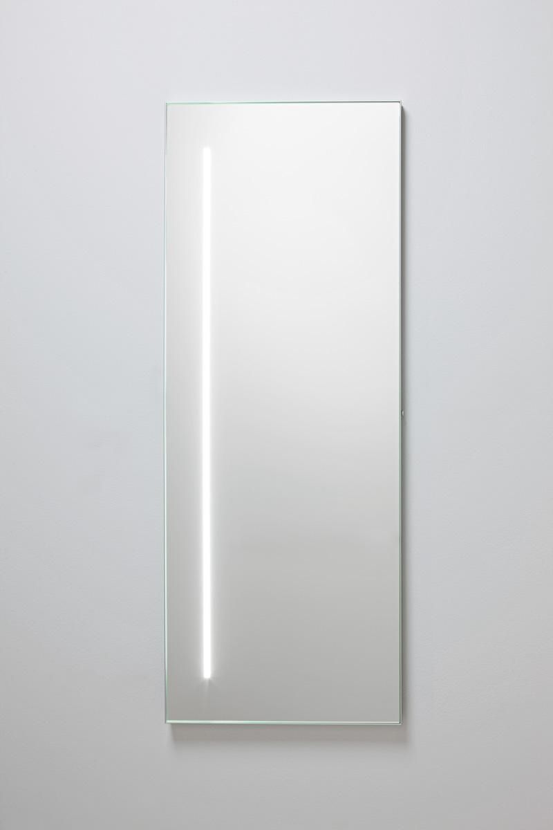 Wall Mounted Mirror Contemporary Rectangular Illuminated In Slim Wall Mirror (View 9 of 15)