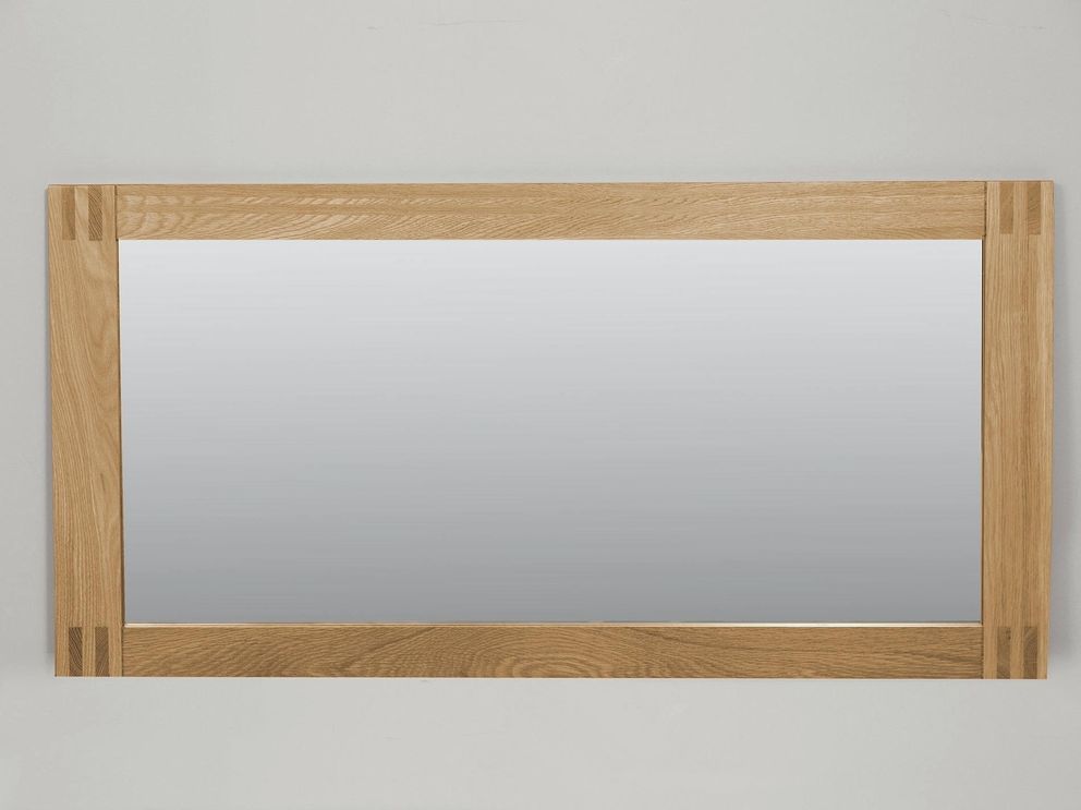 Walloak Framed Full Length Wall Mirror Oak Shopwiz In Rustic Oak Framed Mirrors ?width=992