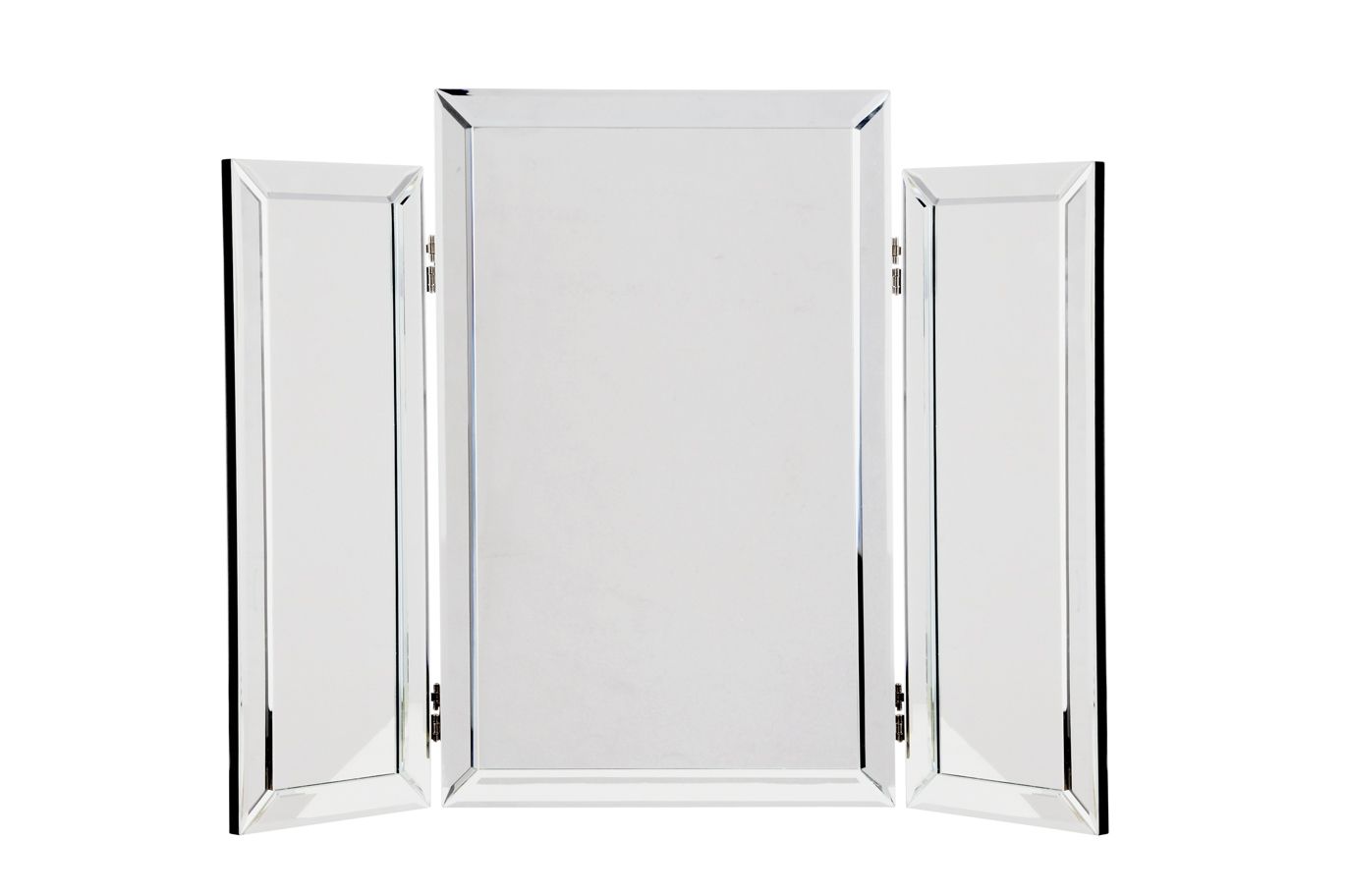 White Triple Dressing Table Mirror White Dresses For Triple Mirrors (View 11 of 15)