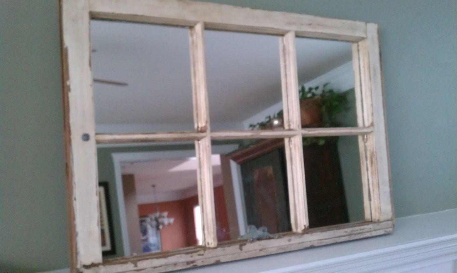 Window Pane Mirrors All About House Design Antique Window Pane With Regard To Window Mirrors For Sale (View 1 of 15)