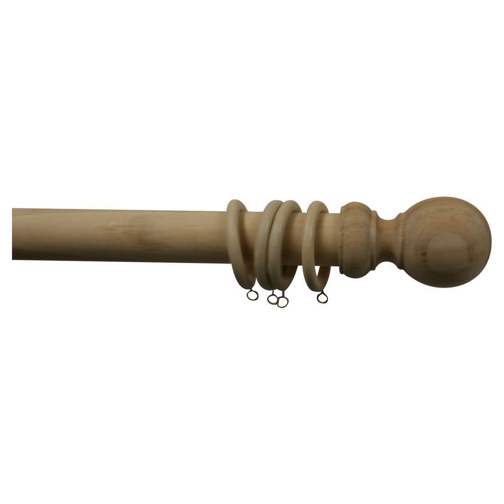 Featured Photo of Natural Wood Curtain Rods