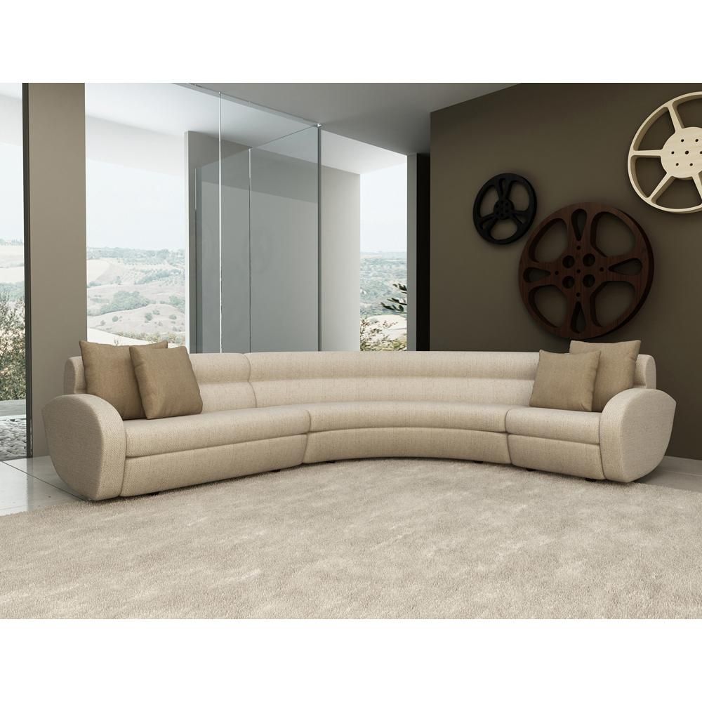 Younger Sofas Weiman Sectionals Modern Designs In Contemporary Curved Sofas (Photo 15 of 15)