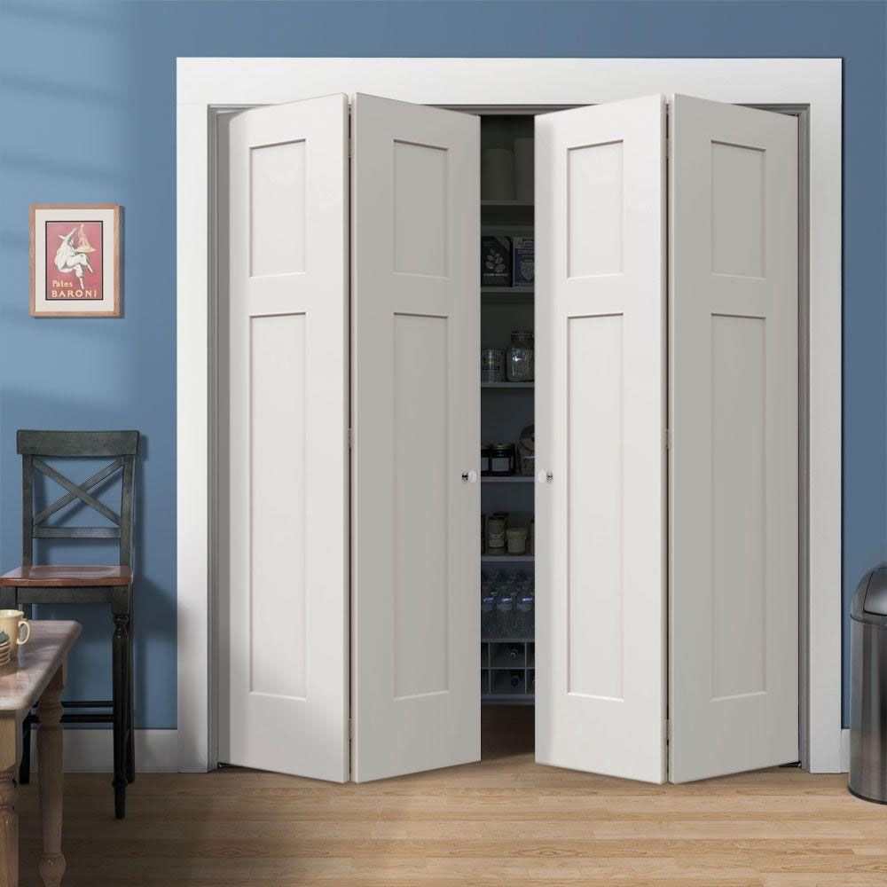 23 Stylish Closet Door Ideas That Add Style To Your Bedroom Regarding Folding Door Wardrobes (Photo 13 of 25)