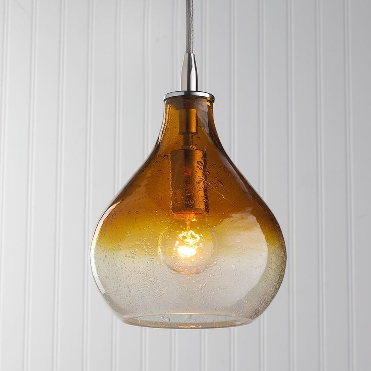 Amazing Brand New Brown Glass Pendant Lights Intended For Brown Glass Pendant Lights Tequestadrum (View 2 of 25)