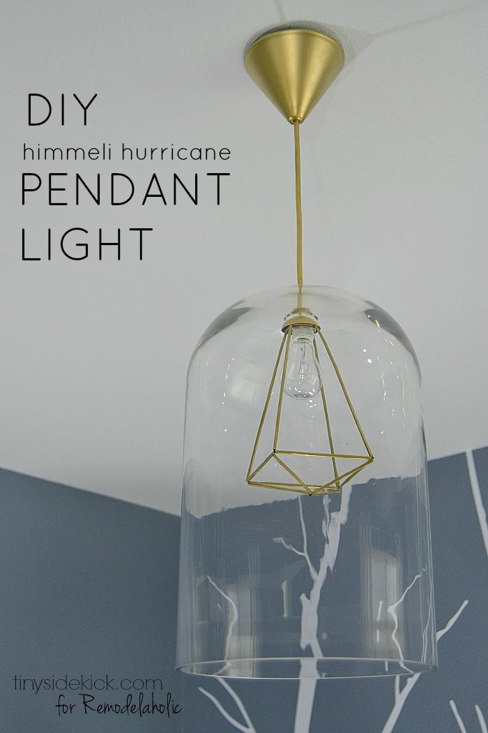 Amazing Fashionable Hurricane Pendant Lights Throughout Remodelaholic Diy Glass And Himmeli Pendant Light (View 9 of 25)