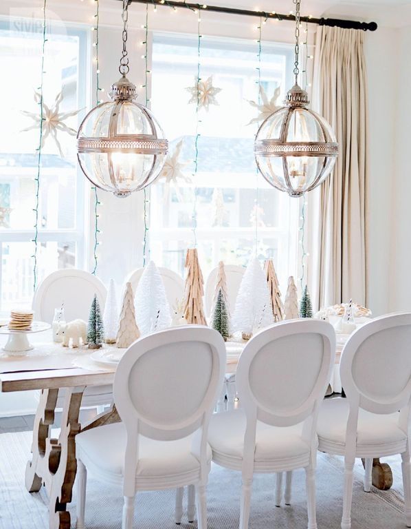 Amazing High Quality Victorian Hotel Pendant Lights Throughout Contemporary Space With Christmas Decor Zillow Digs Zillow (Photo 18 of 25)