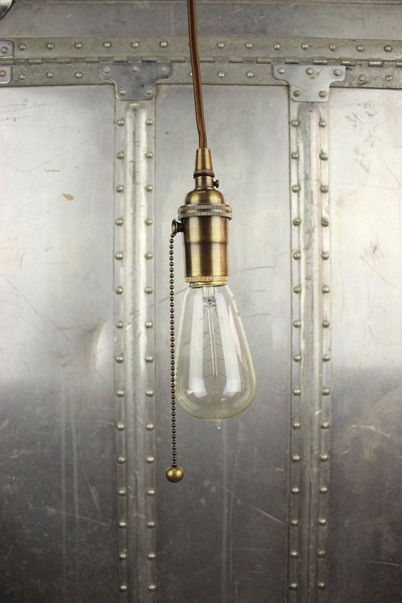 Amazing New Pull Chain Pendant Lights Inside Free Shipping Industrial Pull Chain Plug In Pendant Light (View 4 of 25)