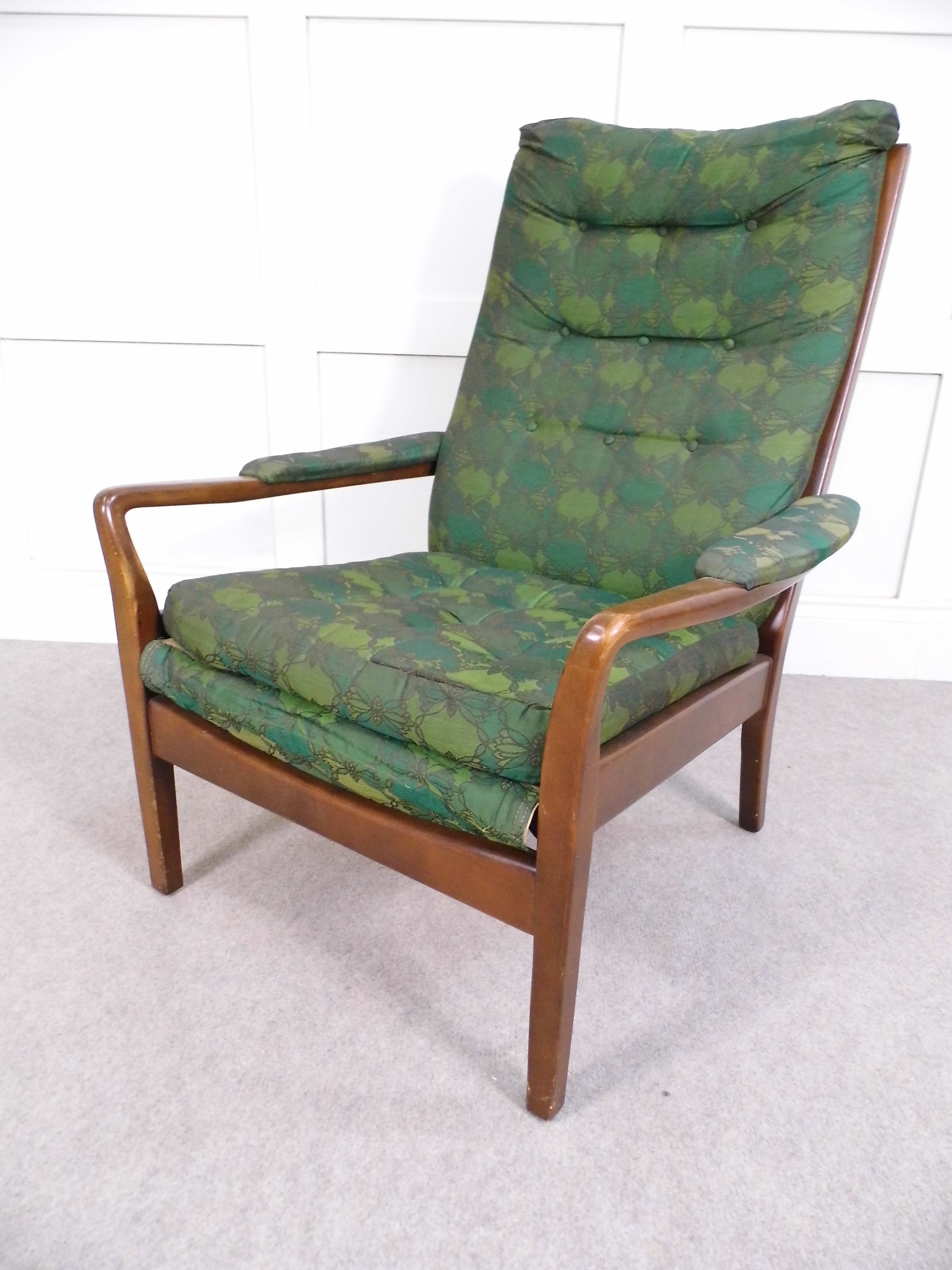 Amazing New Vintage Cintique Armchair With Vintage Retro 1959 Cintique C5 Deluxe Group Chair Mid Century (Photo 9 of 15)