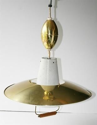Amazing Trendy Pull Down Pendant Lights Inside Vtg Flying Saucer Pendant Light Pull Down Ceiling Lamp Atomic Mid (View 8 of 25)